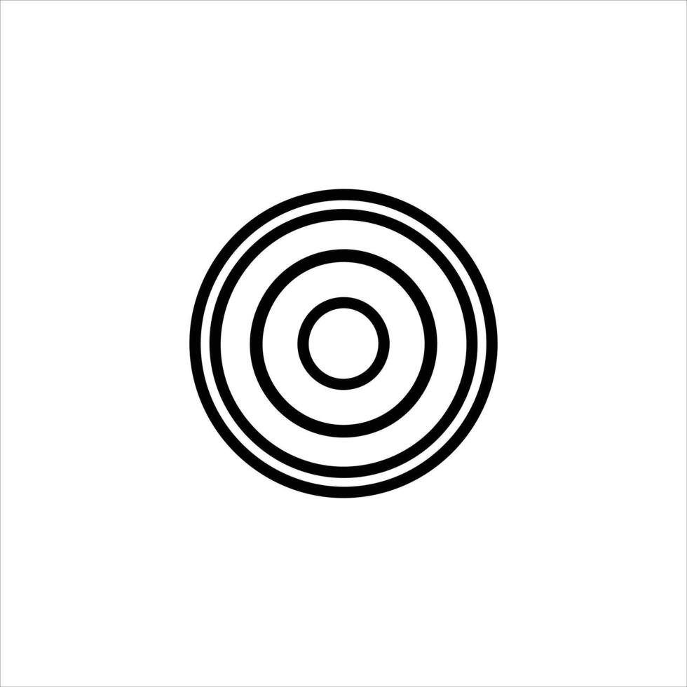 Audio Speaker Driver Sound Line Icon vector