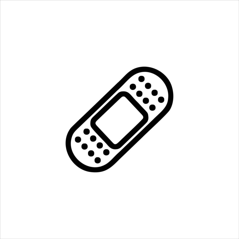Simple Adhesive Bandage vector