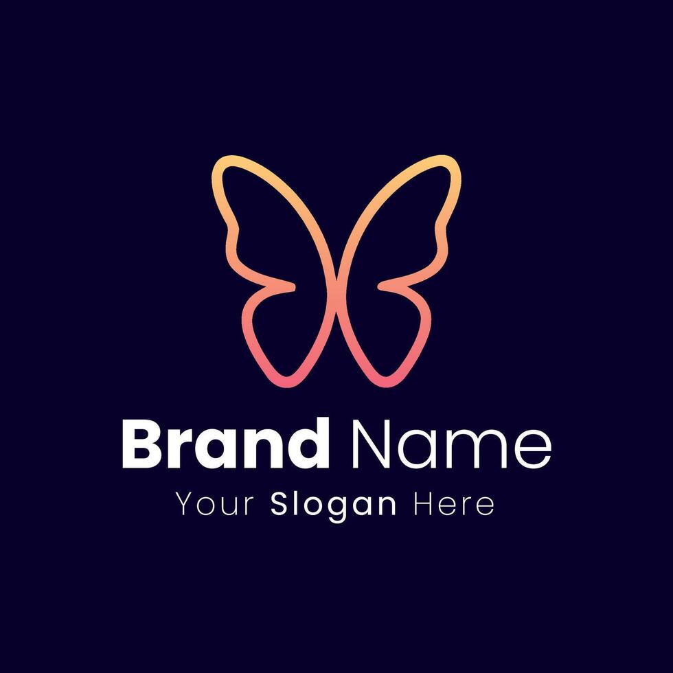 Creating Butterfly Logo Design A Visual Guide for Brand Identity and Success vector