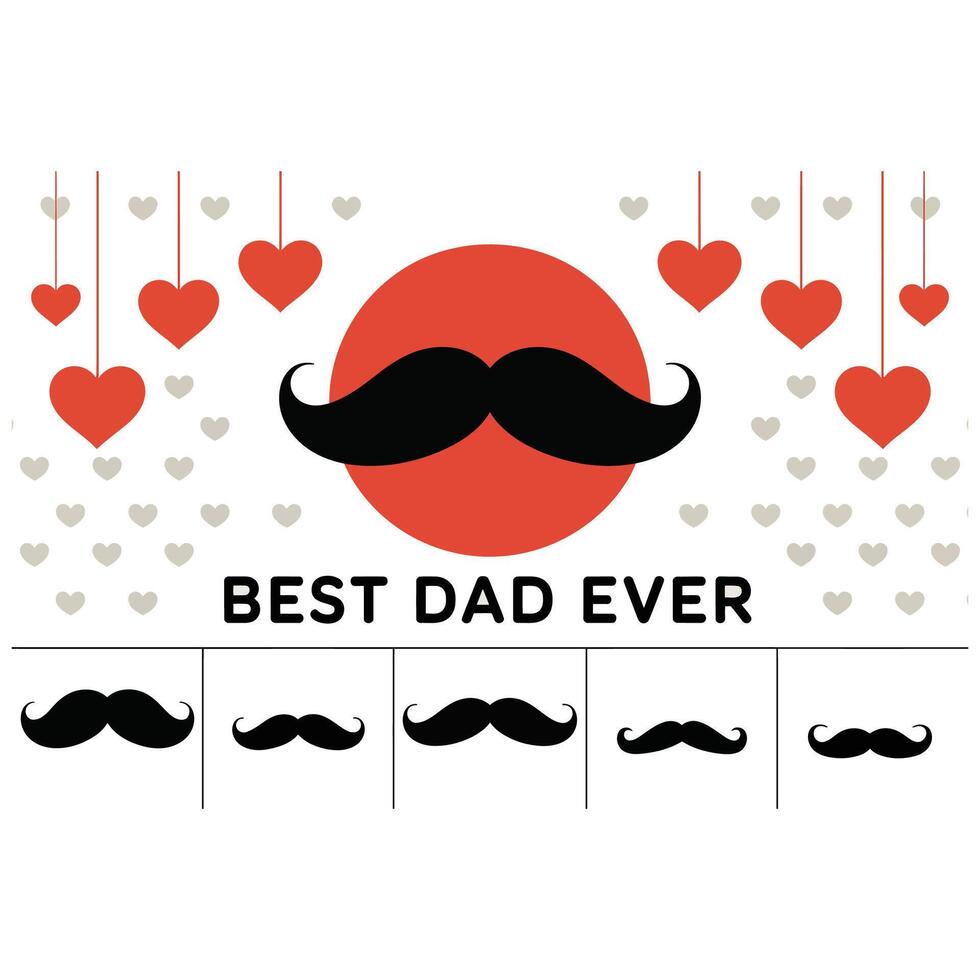 Custom Merchandise Design for Father's Day vector