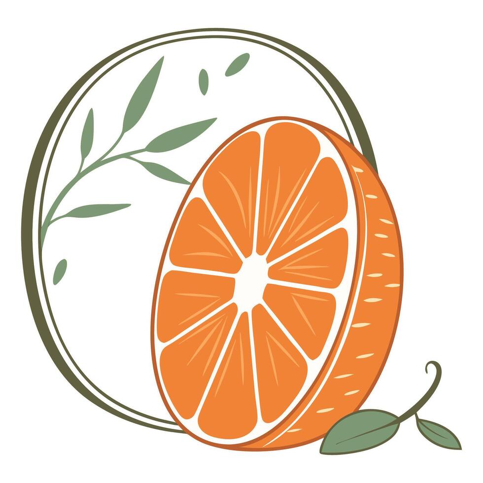 Fresh citrus fruits with oranges and lemons on a white background vector