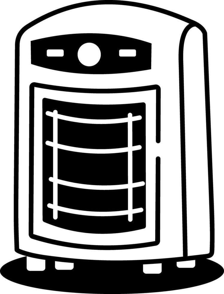 A sketchy style icon of air purifier vector