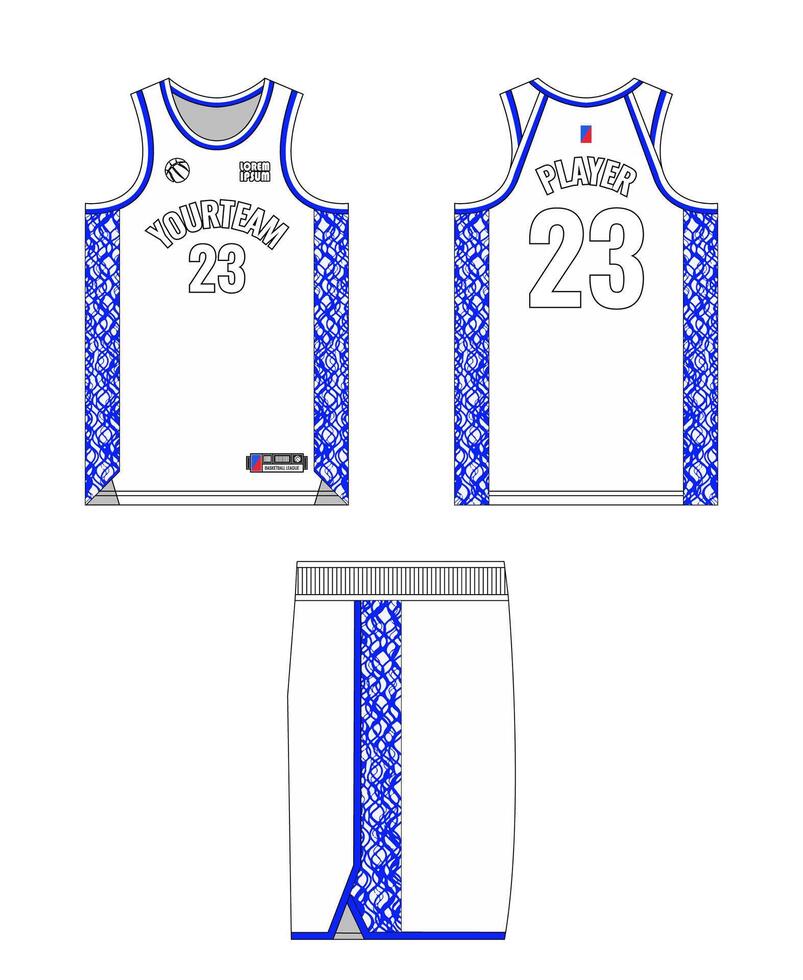 Inspired Basketball Jersey vector