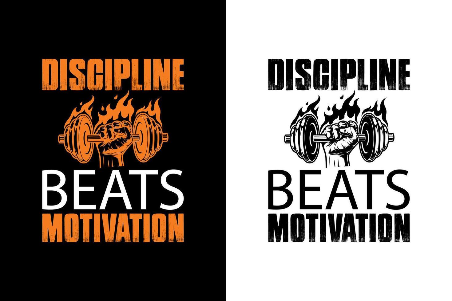 Gym Motivation t shirt design vector