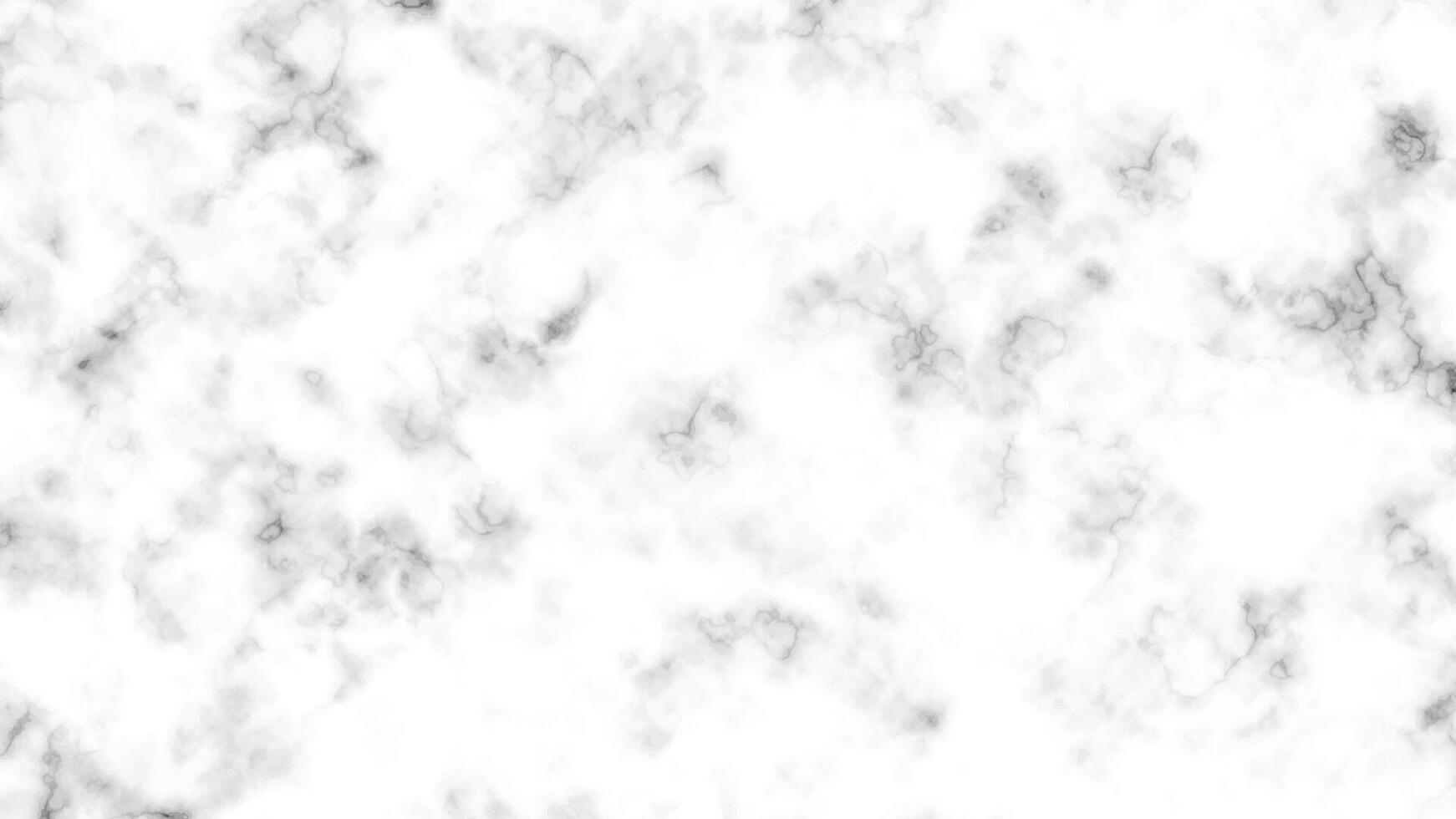 White Marble Background with Light Gray Veins Texture vector