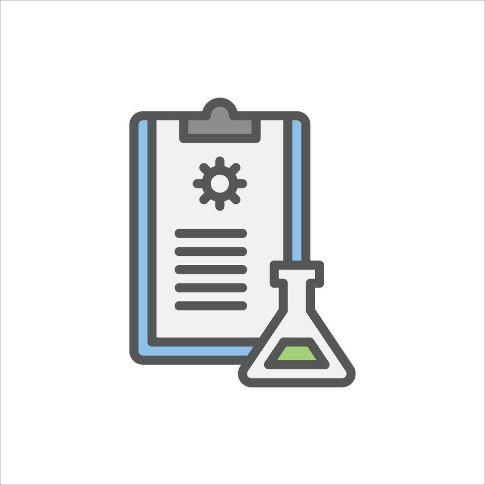 Development filled outline icon, Development color line illustration. vector