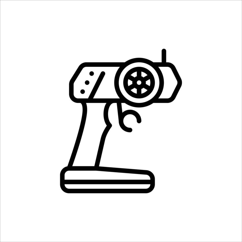 Remote Control outline icon, Remote Control black line illustration vector