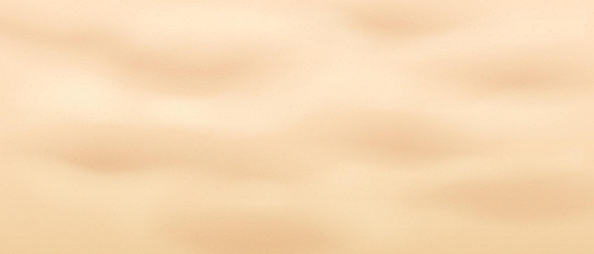 Sandy background, top view. Abstract soft beige gradient background with smooth transitions. Gentle and neutral tones create a calm and soothing atmosphere. Ideal for web or print design. vector
