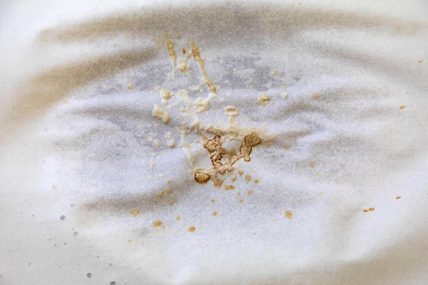 Forensic test for the identification of bloodstains with hydrogen peroxide. scientific police classic photo