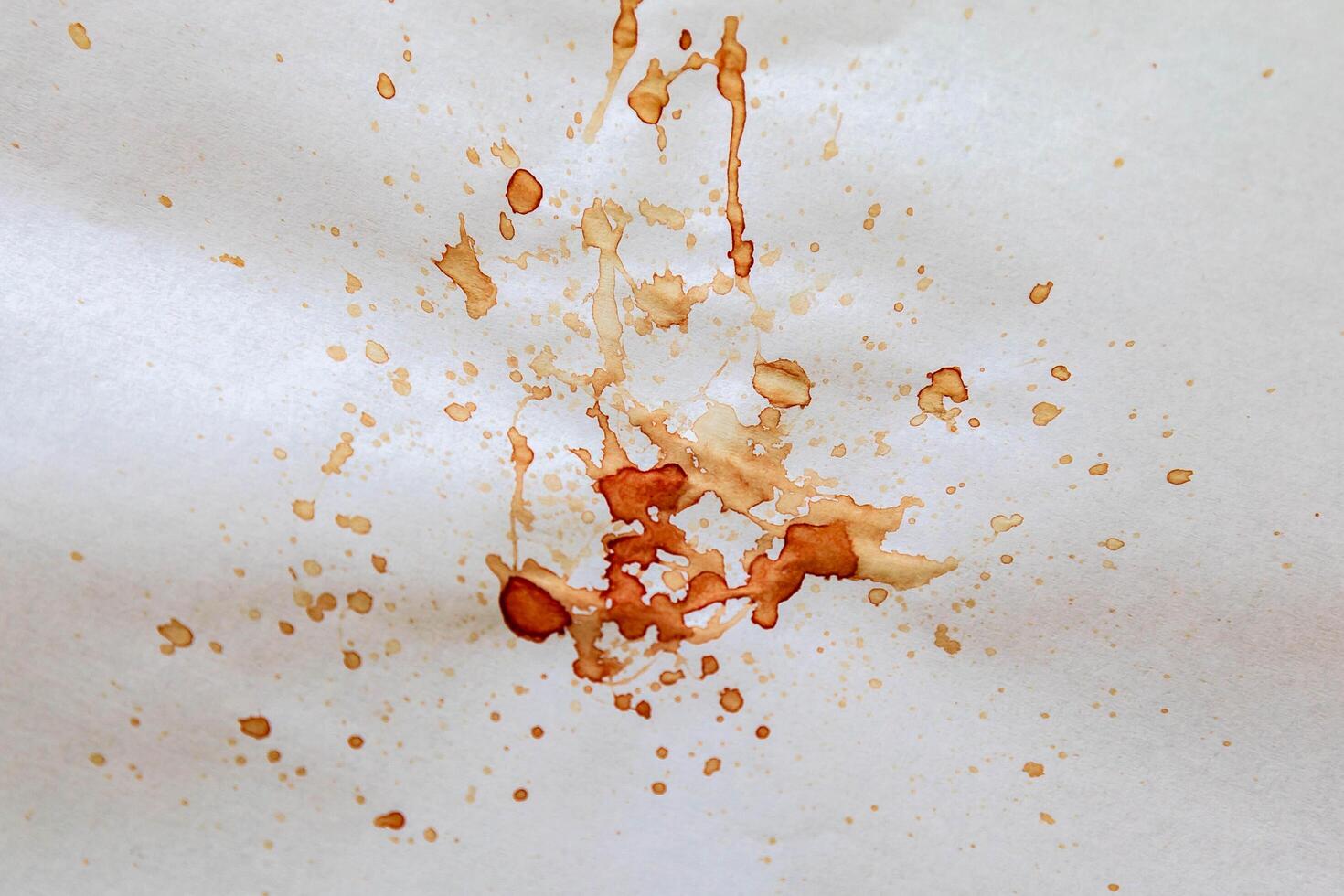 Forensic test for the identification of bloodstains with hydrogen peroxide. scientific police perfect photo