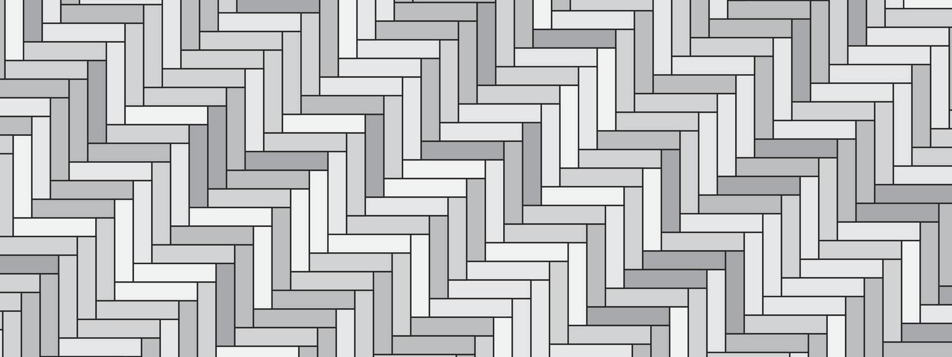 Seamless tile texture in herringbone style. Gray floor pattern for modern surface design. Minimal and structured composition. illustration. vector