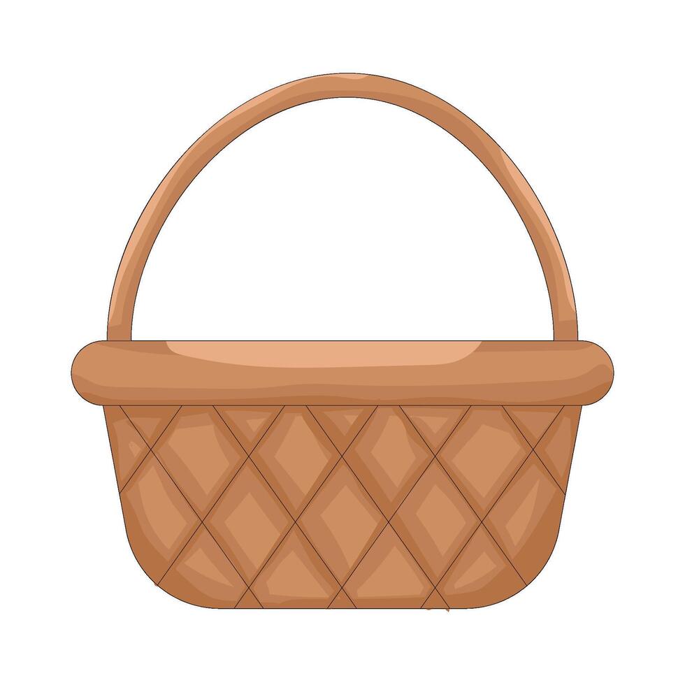 Illustration of Basket vector
