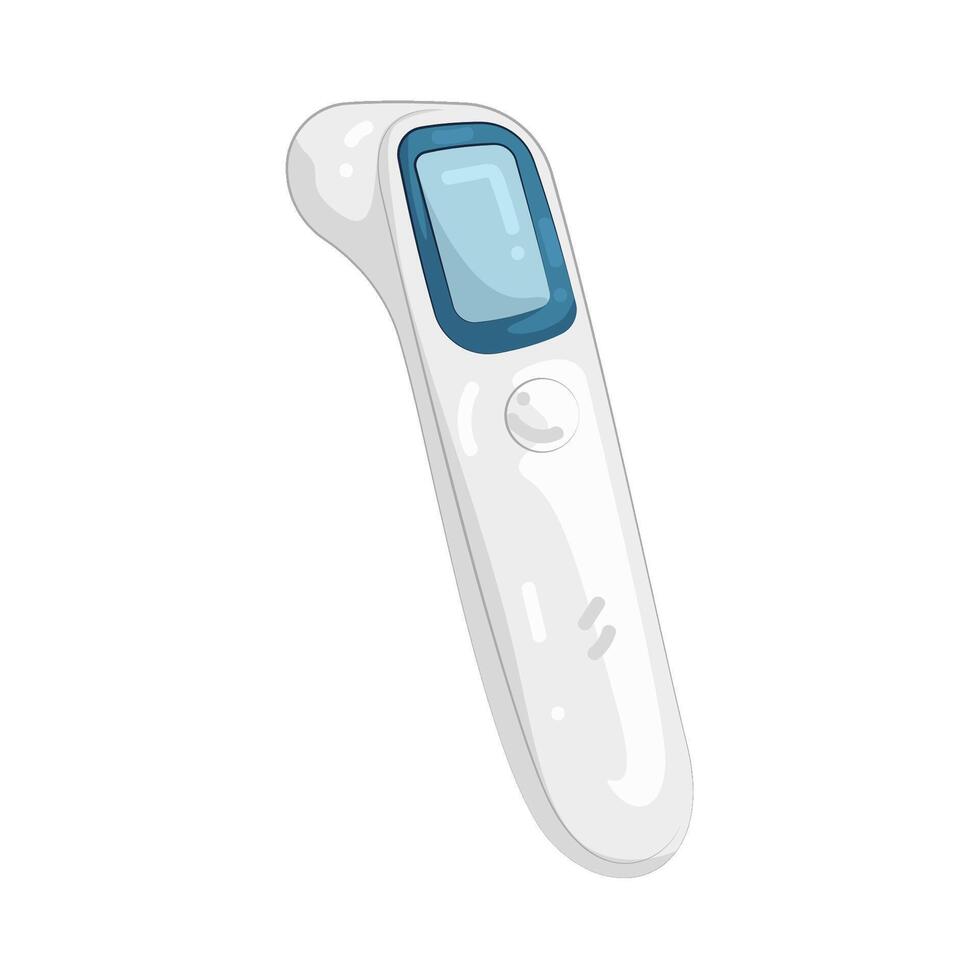 The Digital Thermometer vector