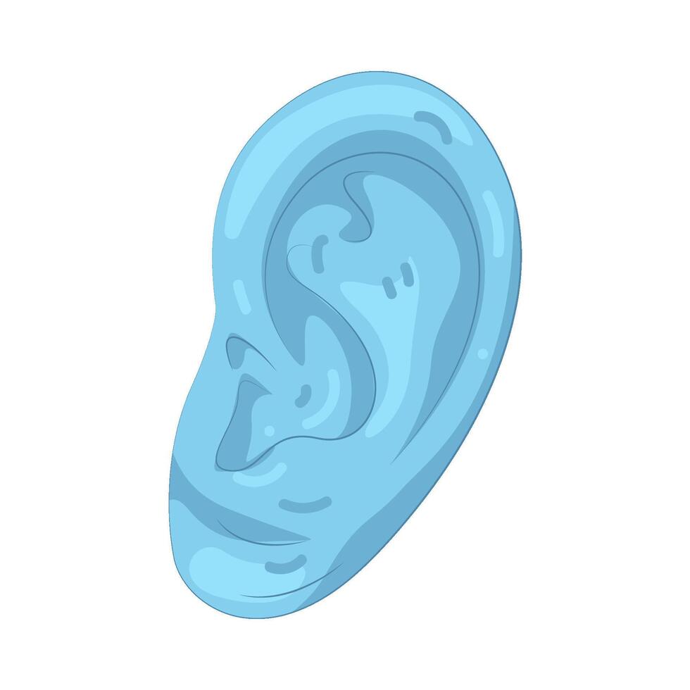 Ear Shape Scan vector