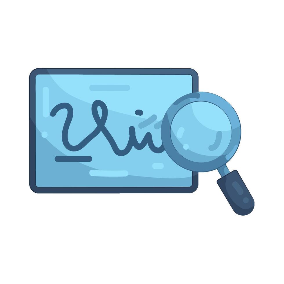 Illustration of Signature Analysis vector