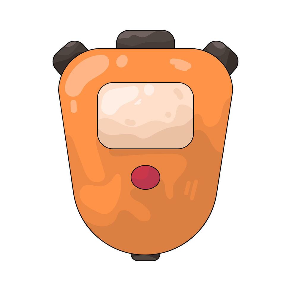 Illustration of Digital Stopwatch vector