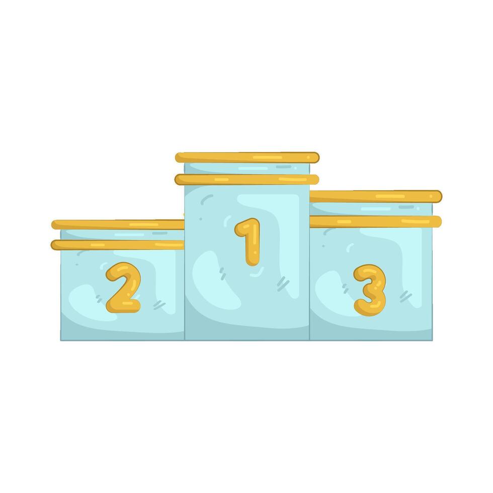Illustration of a Podium vector