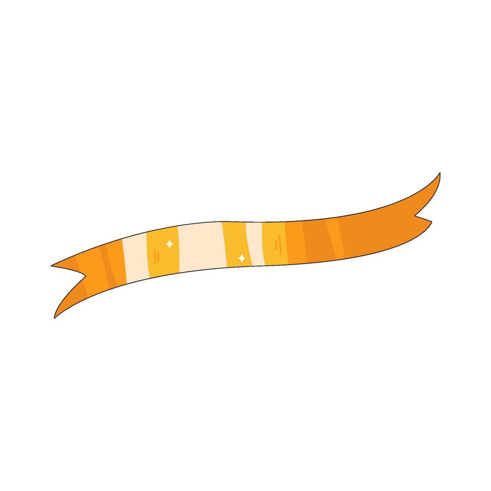Gold Ribbon Illustration vector