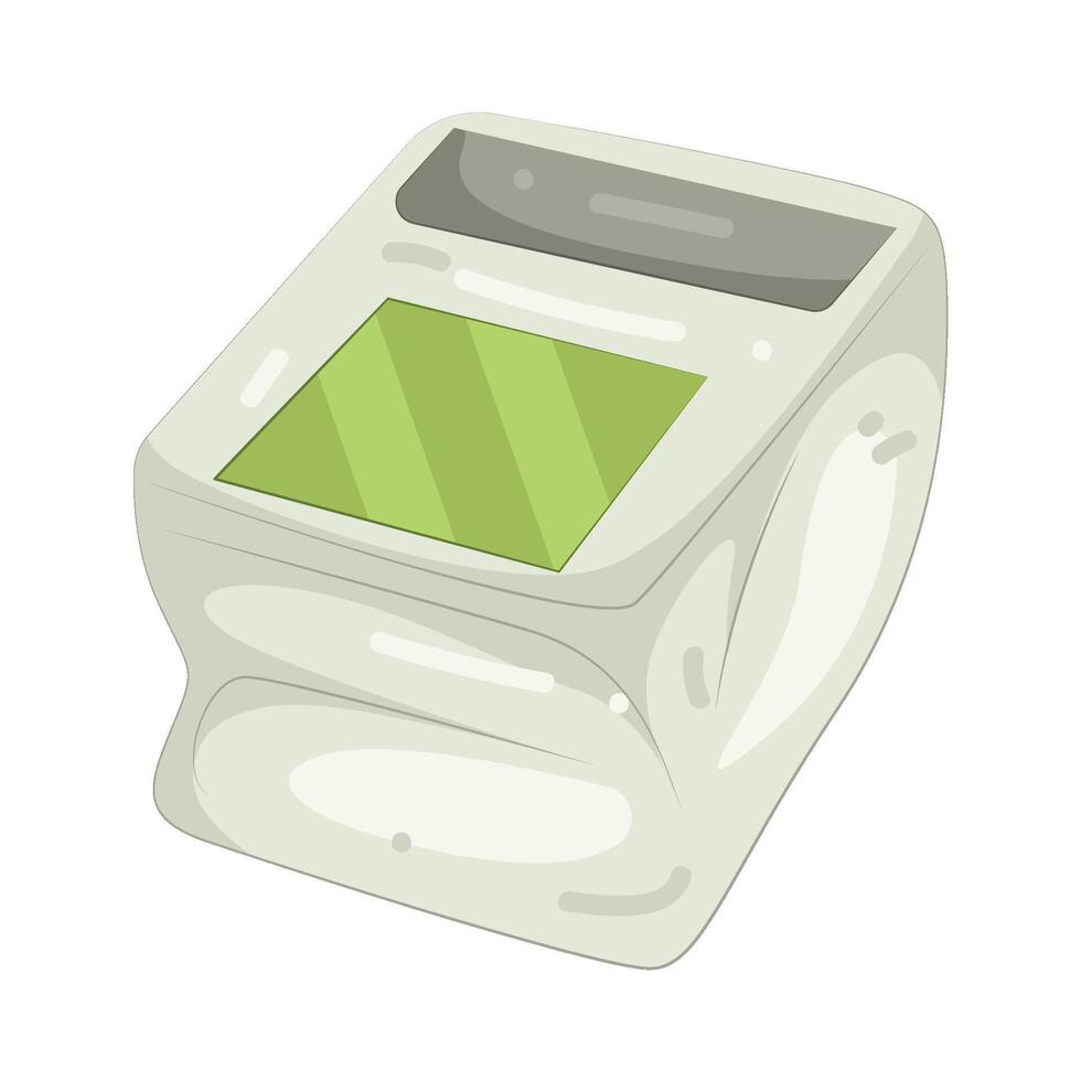 Fingerprint Scanner Device vector