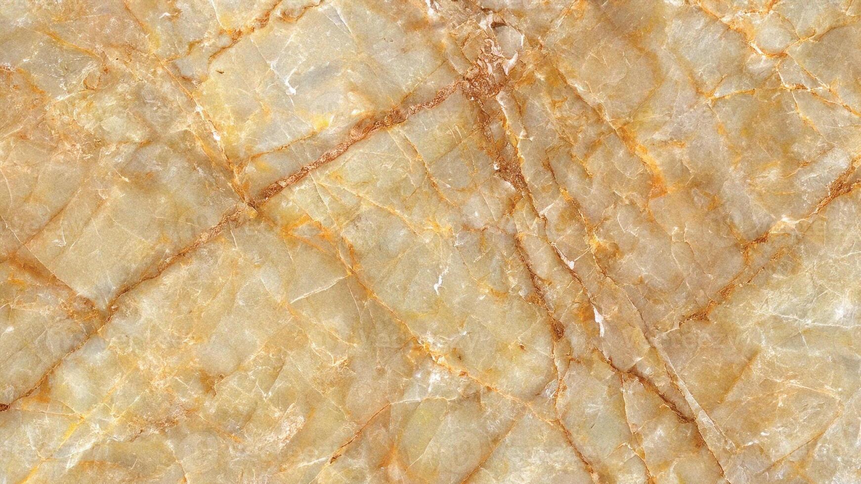 Honey-toned marble surface with crosshatched veining close-up stone pattern photo