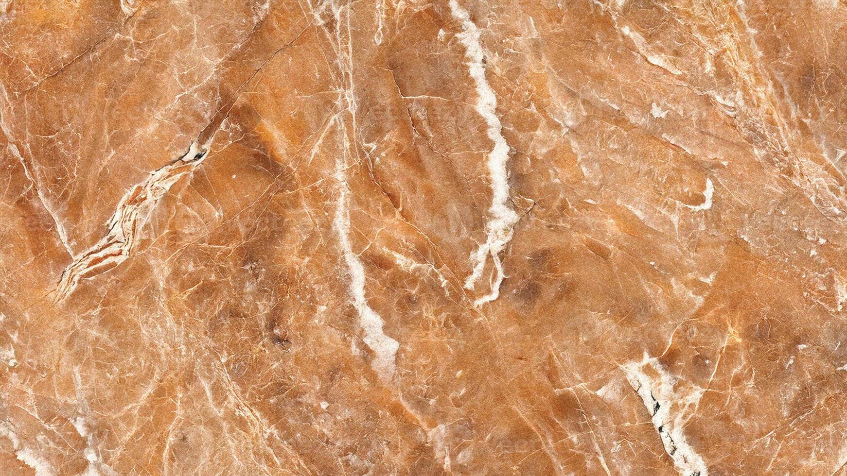 Orange and white natural marble surface with linear veining high-resolution texture photo