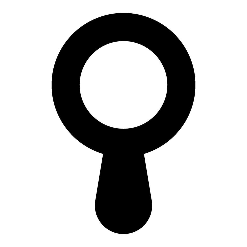 Mirror solid icon vector