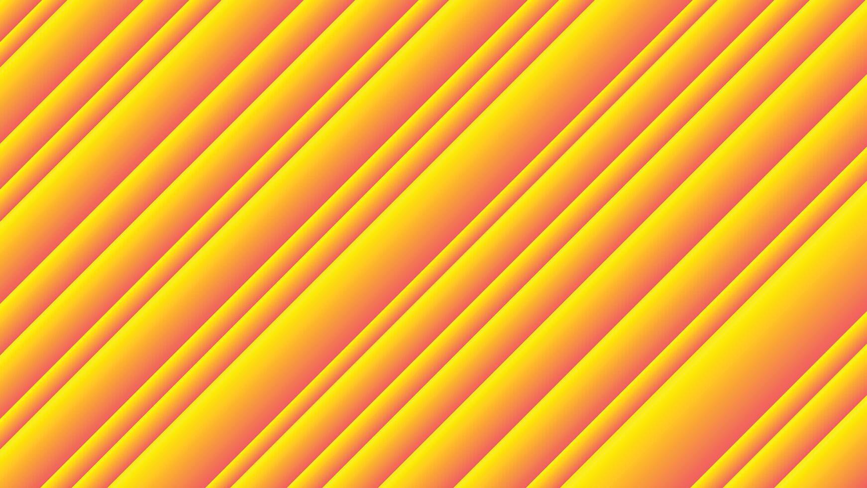 Abstract Diagonal Yellow and Pink Gradient Striped Pattern Background vector
