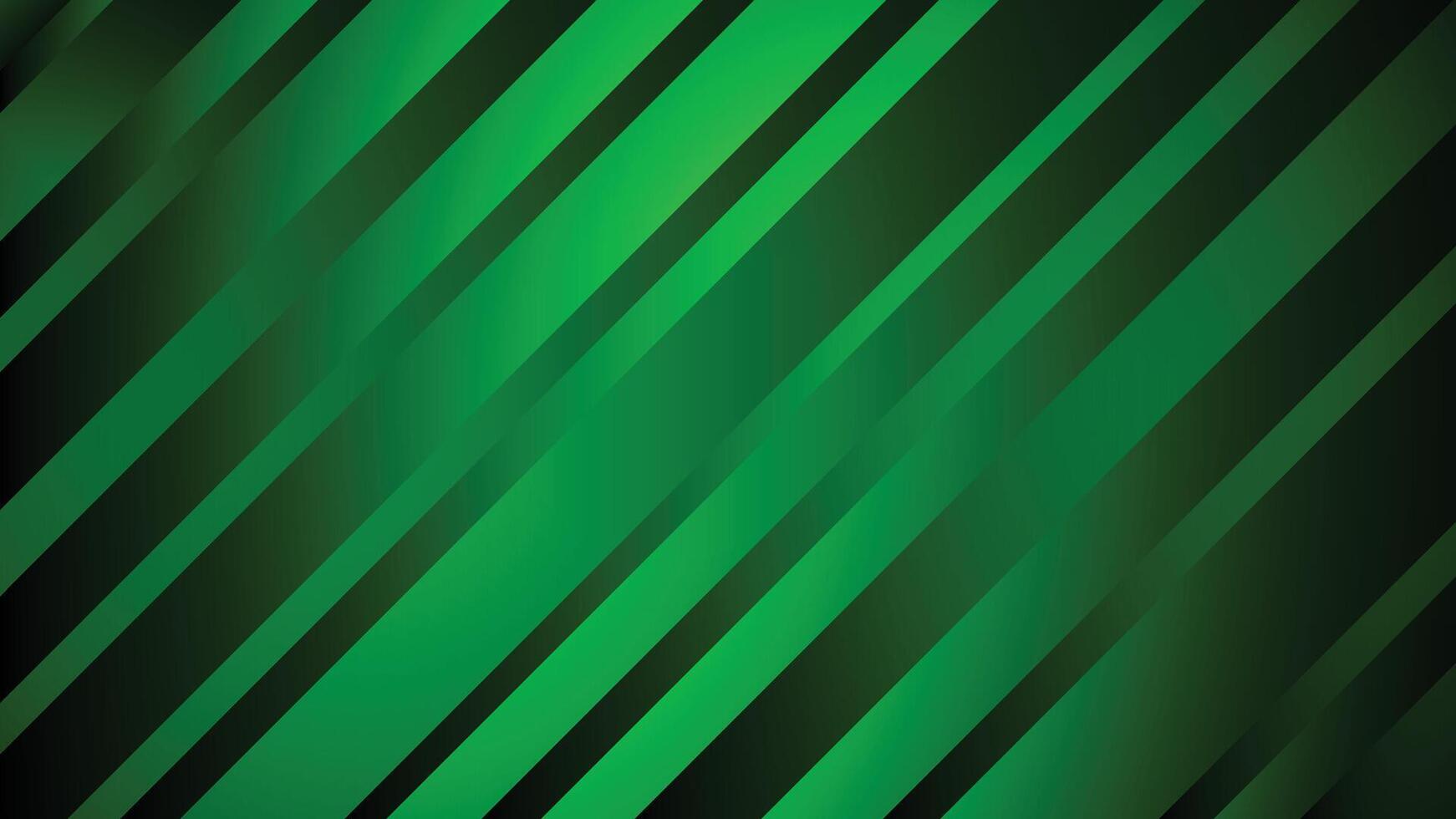 Abstract Green Diagonal Striped Background with Gradient Effect vector