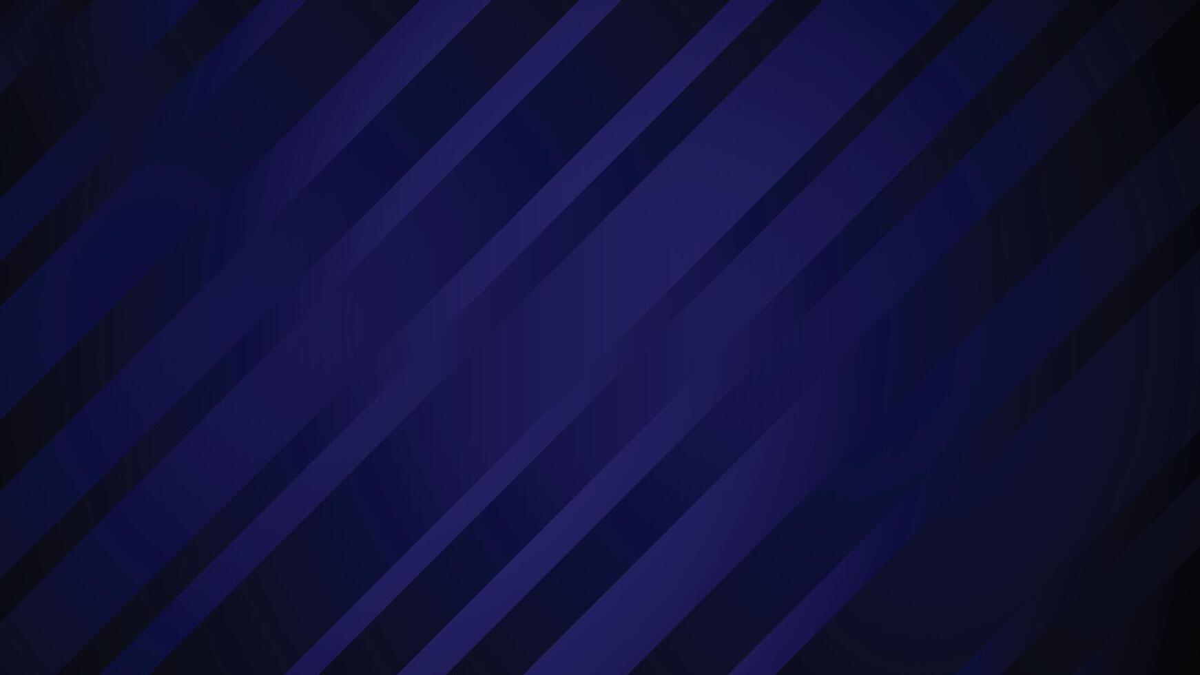 Dark Blue Abstract Background with Slanted Lines and Gradient Details vector