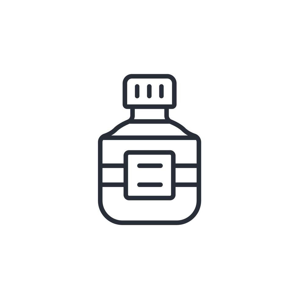 fragrance line icons isolated vector