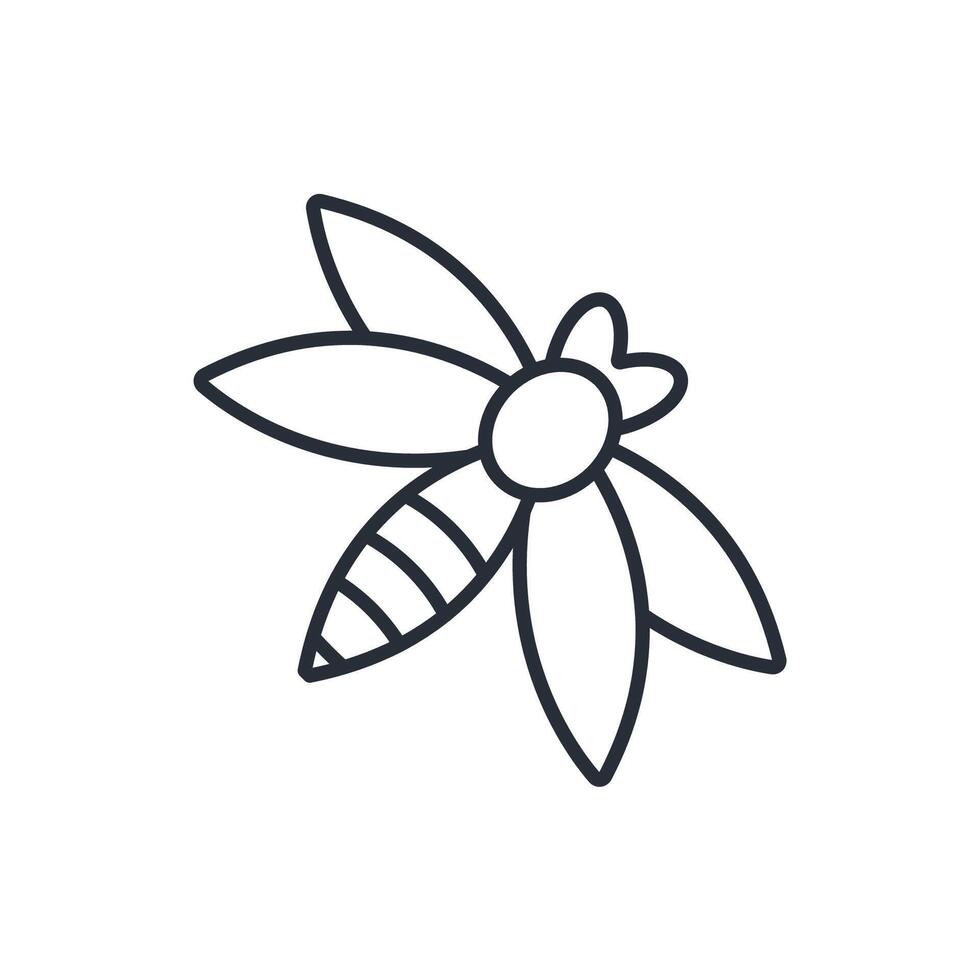 dragonfly icons isolated vector