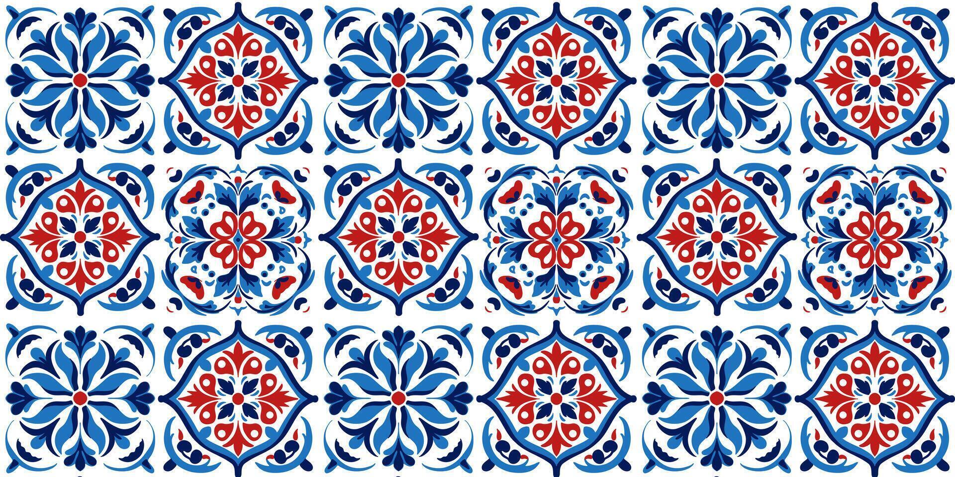 tile pattern background vector