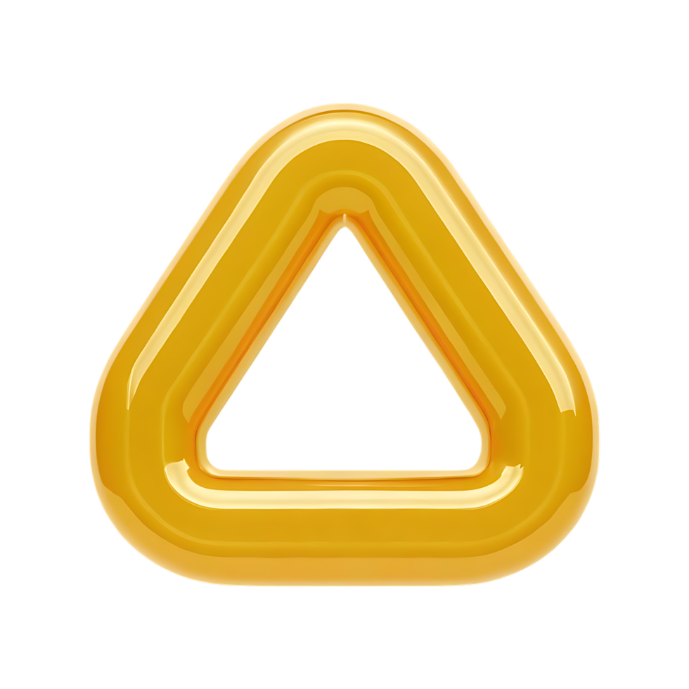 Golden Triangle Frame Shape Abstract Background png