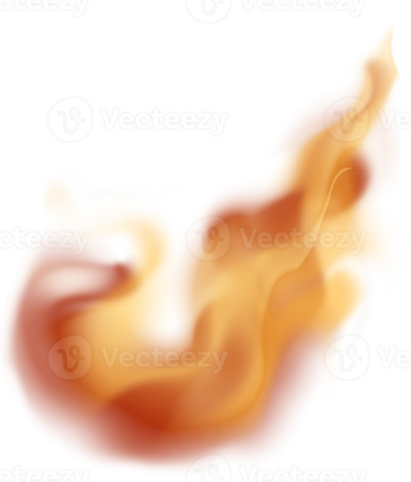 Abstract Smooth Texture with Warm Tones Swirling Elegant Fire Like Effect png