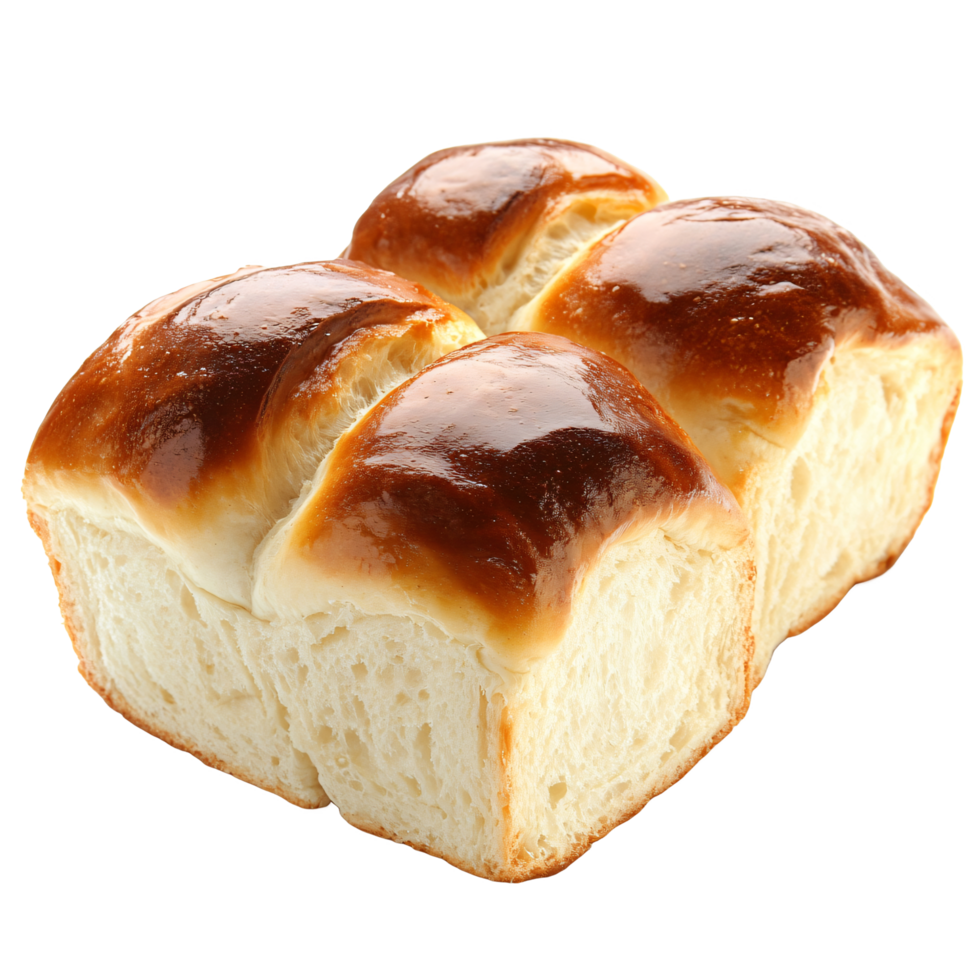 Oval bread loaf top-down view png