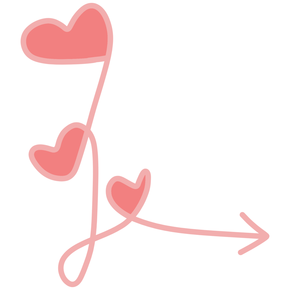 Sign with three love png