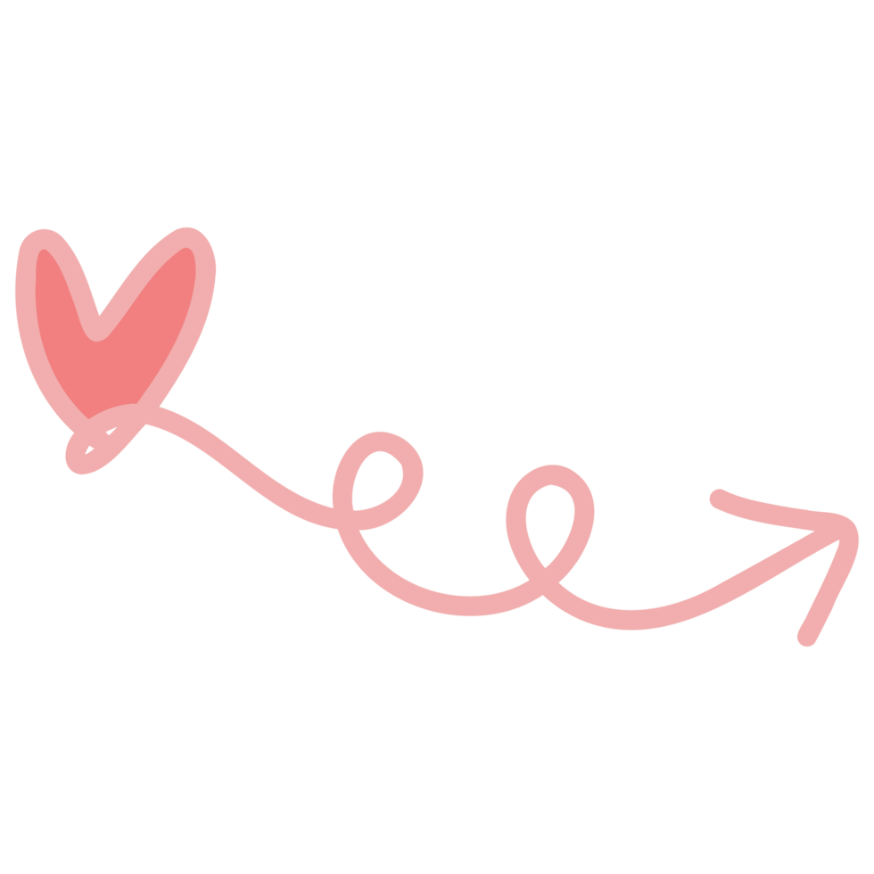 Whimsical sign with love png