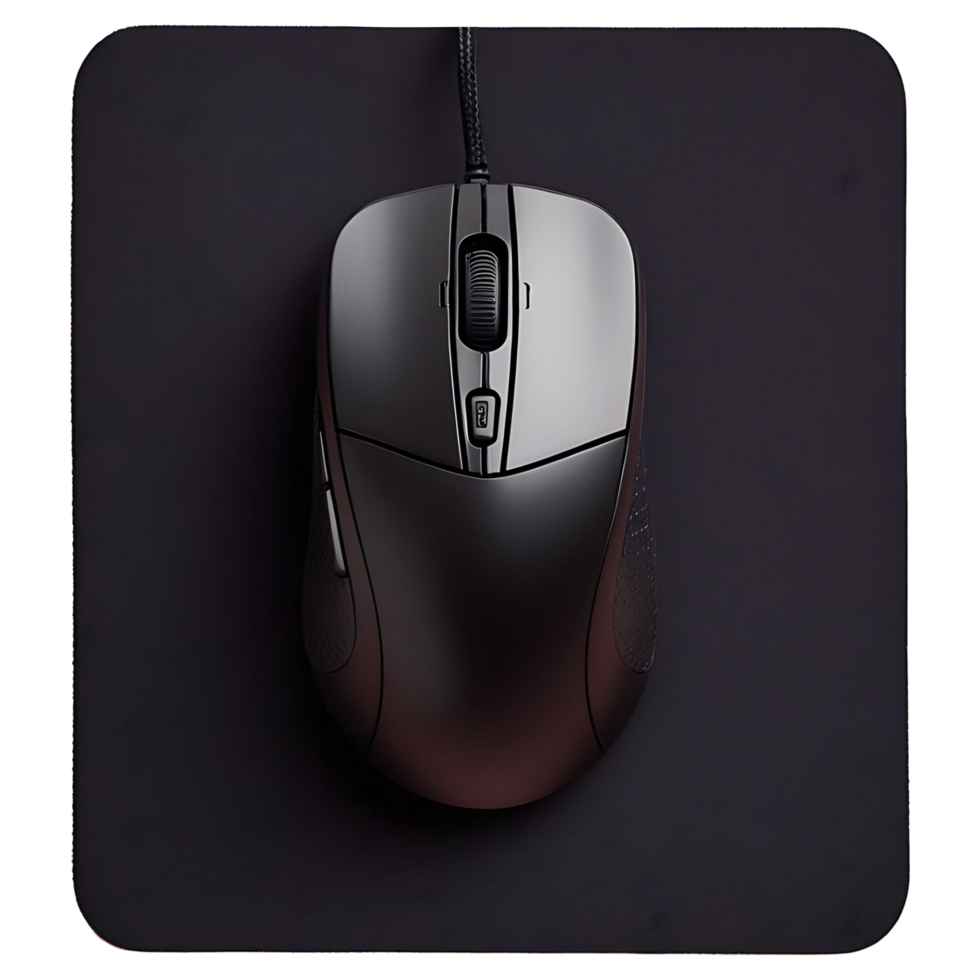Ergonomic Wireless Mouse and Pad Combo Smooth Precise Control png