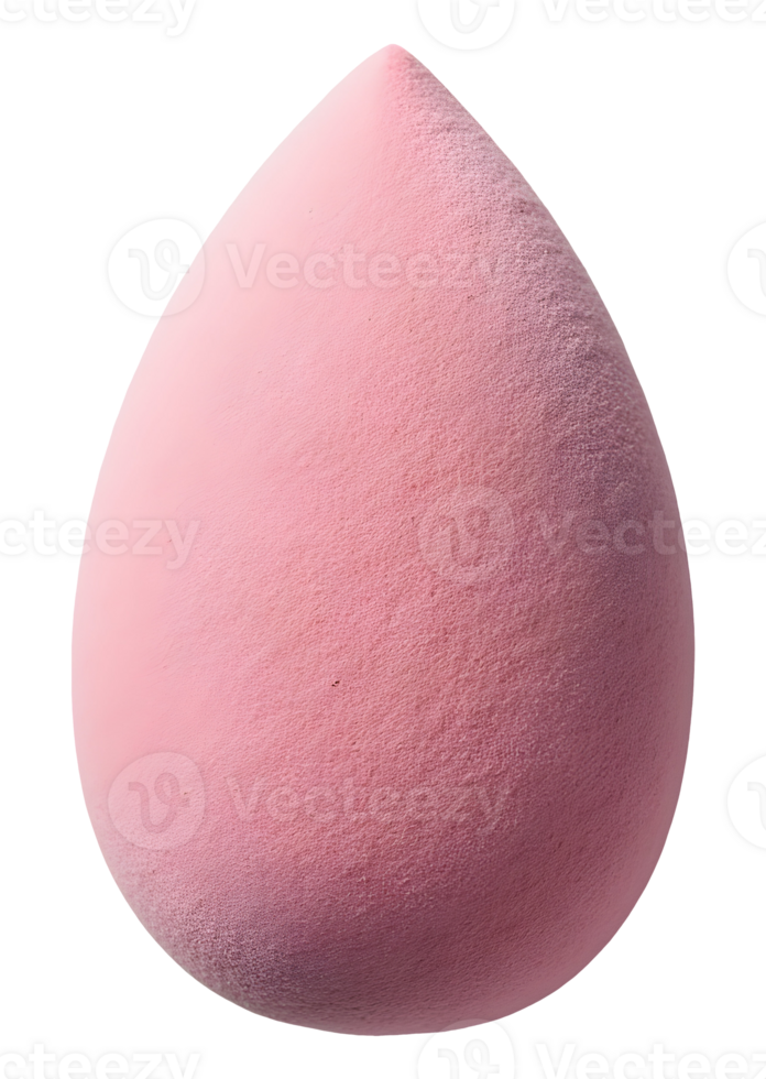 Pink makeup sponge with soft texture for flawless cosmetic application png
