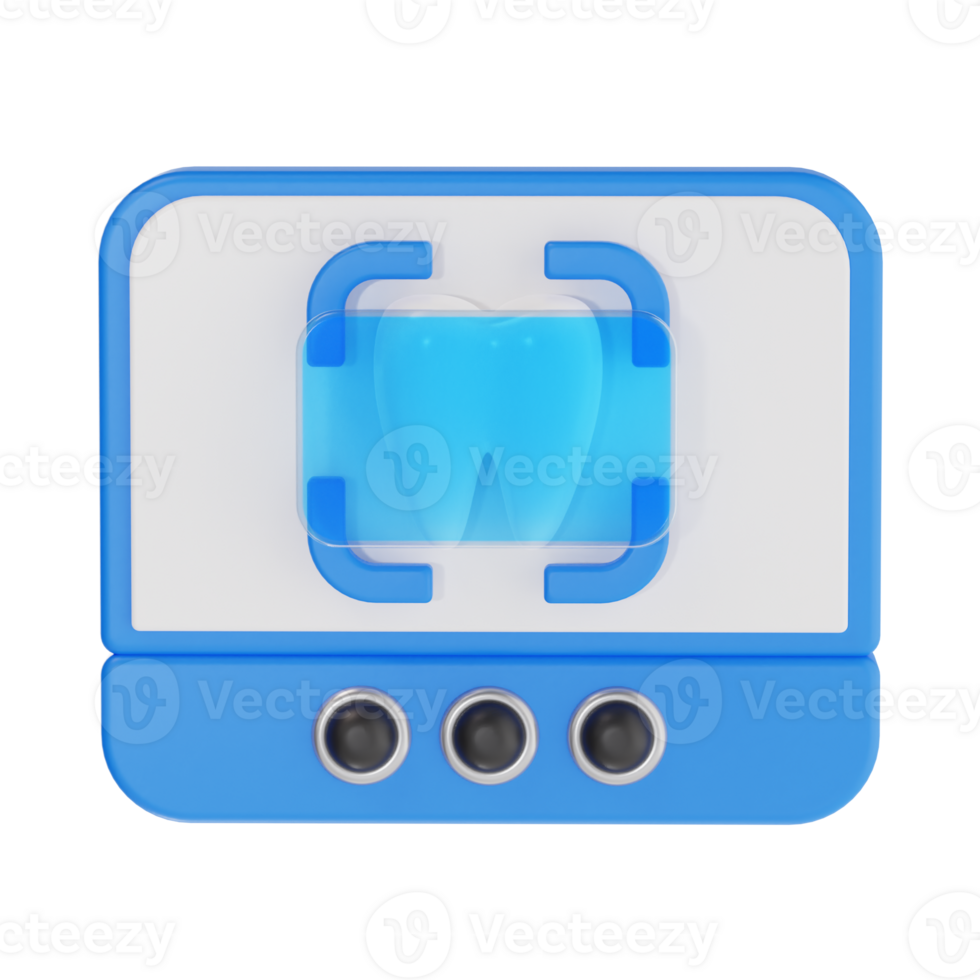 Dental Imaging Equipment 3D Render png