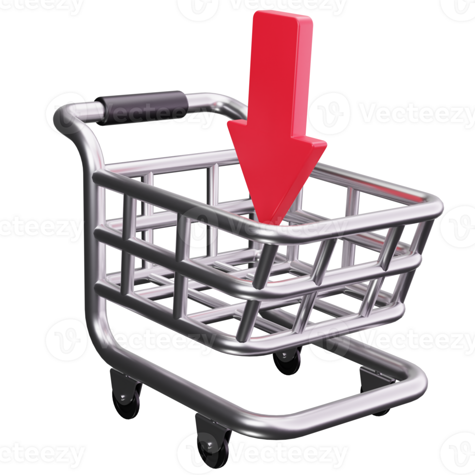 3D Icon Add To Shopping Cart png