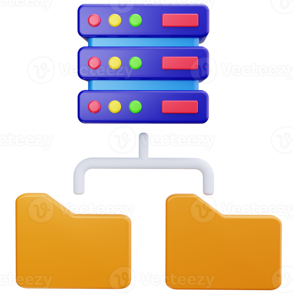 3D Icon Database Folder Integration png