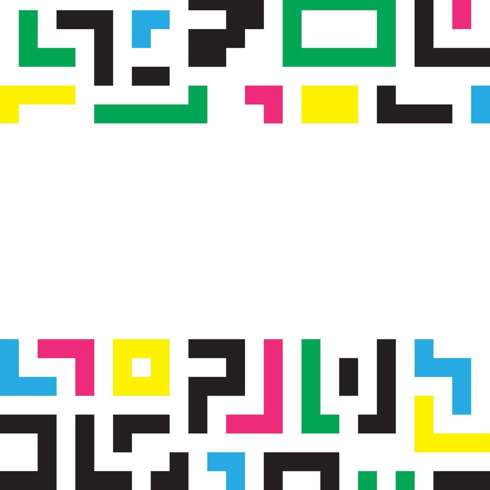 Colorful lines abstract stylish mosaic design modern background. vector