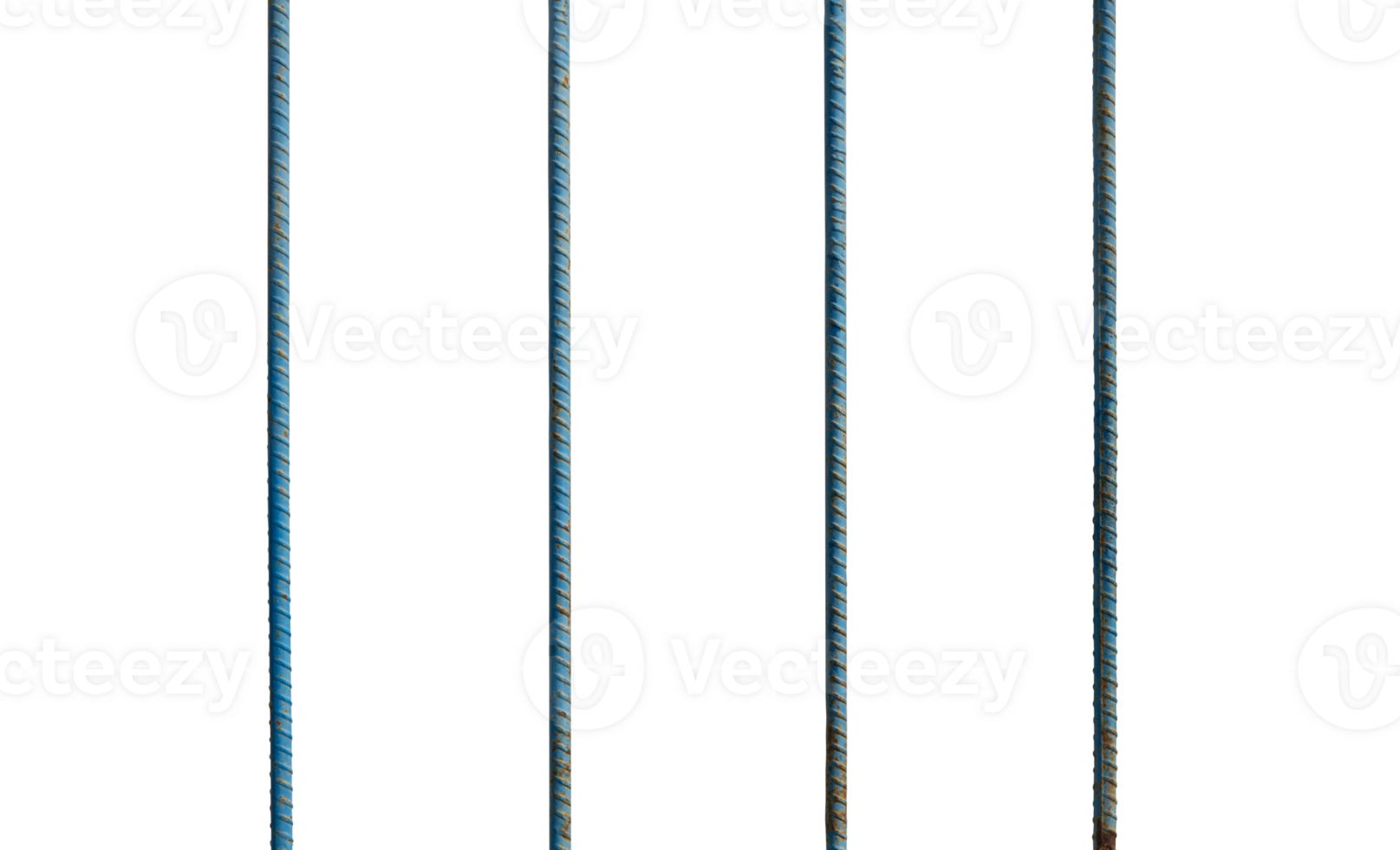 rusty blue iron rod png