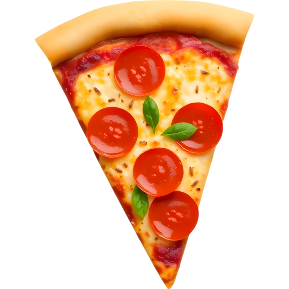Slice of Pepperoni Pizza Delicious png
