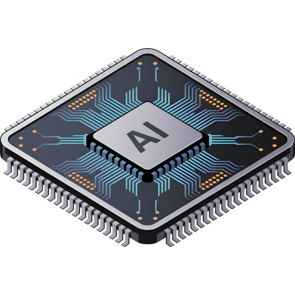 AI Processor Unit Design png