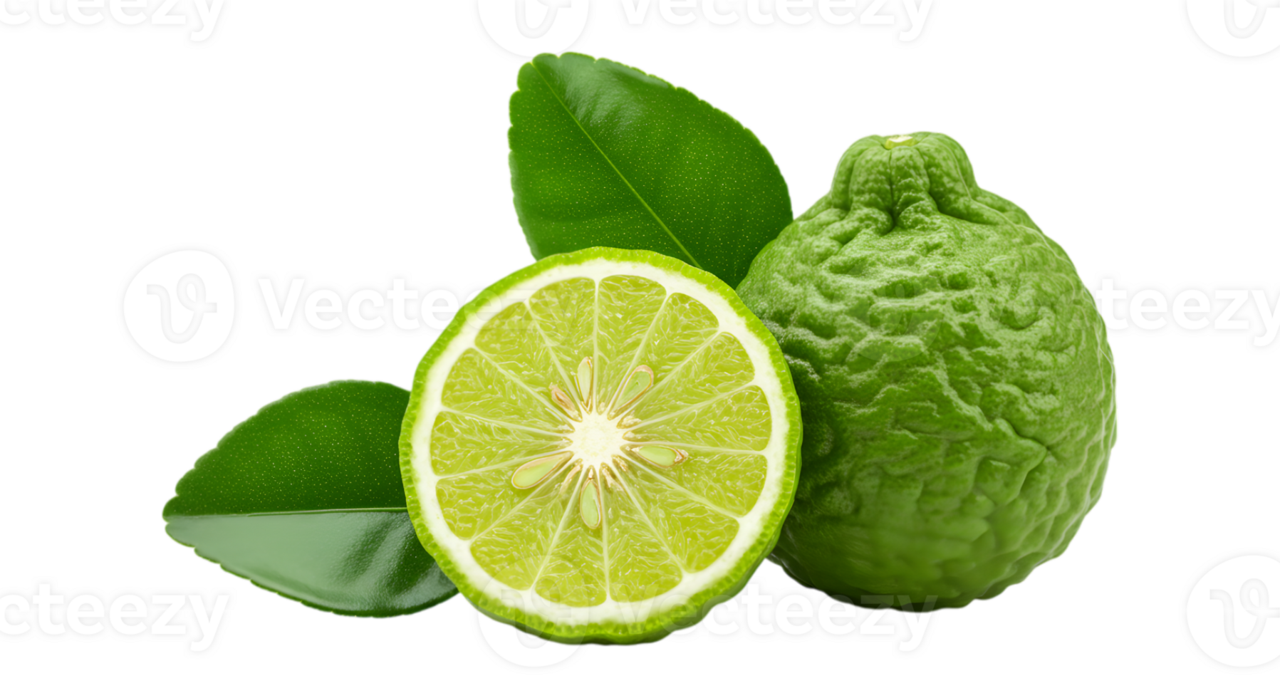 Fresh and Vibrant Bergamot Fruit Composition with Transparent Background png