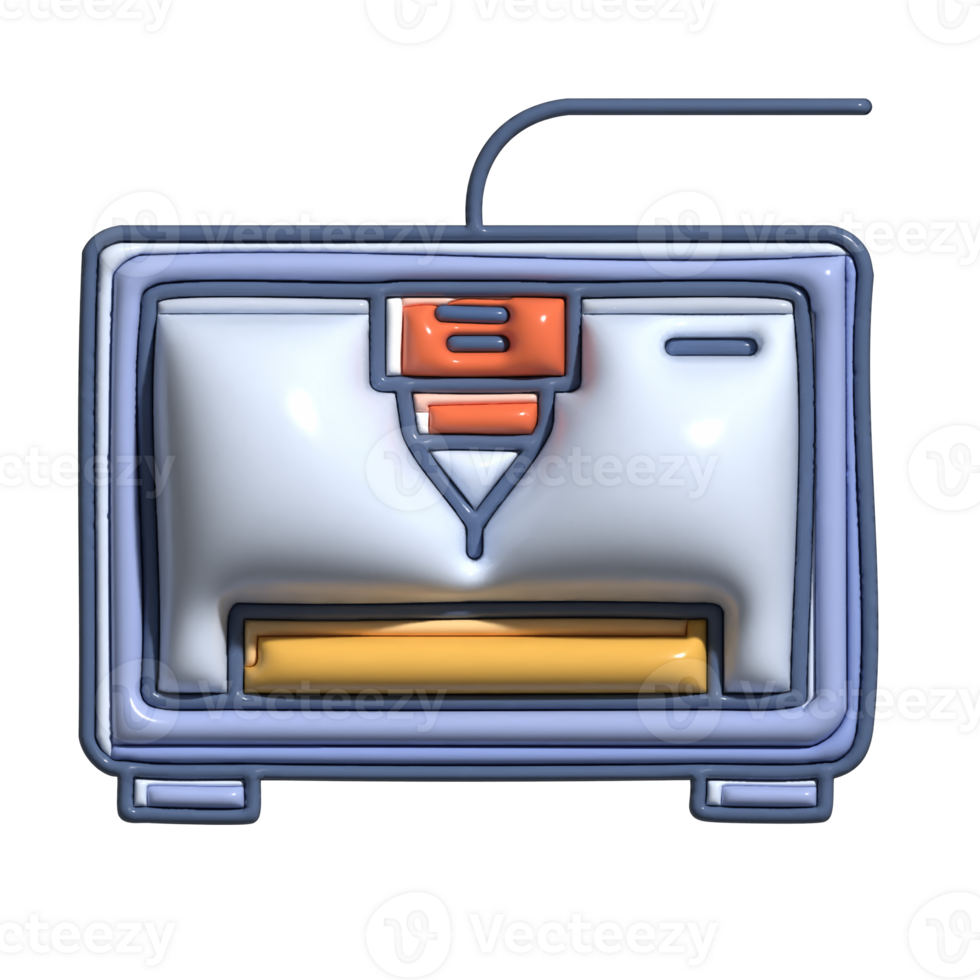 Adorable 3D Prototyping Digital Fabrication Symbols png