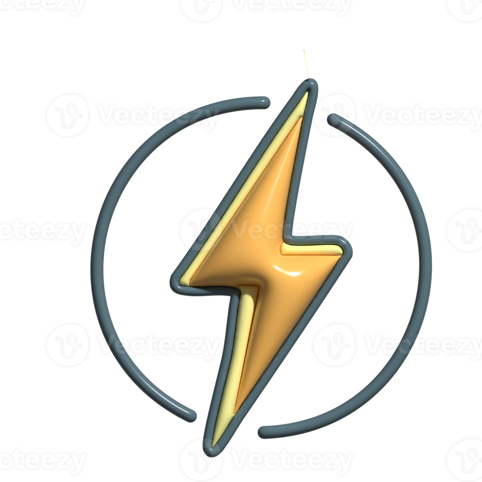Dynamic 3D Global Energy Power Generation Icons Set png