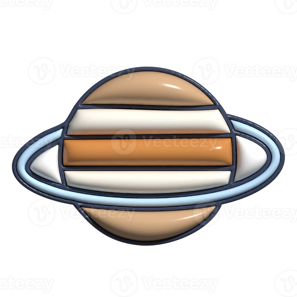 Adorable 3D Solar System Great Red Spot Symbols png